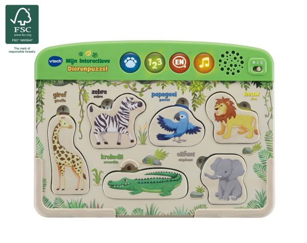 Mijn interactieve dierenpuzzel