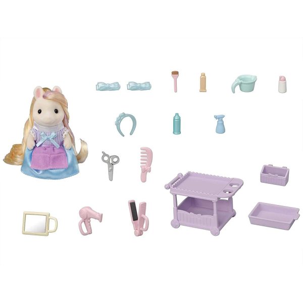 Sylvanian Families - Pony's moeder met kappersset - Afbeelding 3