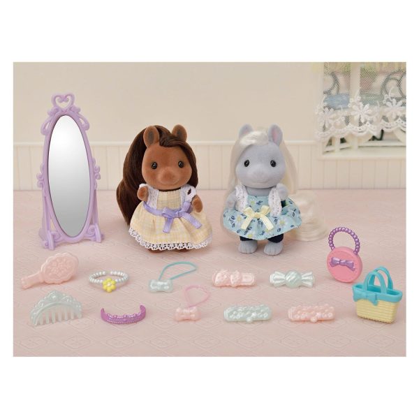 Sylvanian Families - Pony vriendjes met kapperset - Afbeelding 5