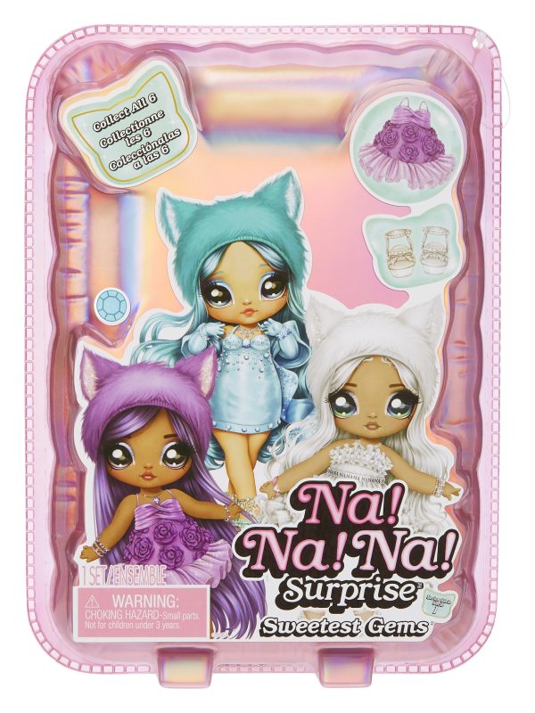 Na! Na! Na! Surprise Sweetest Gems - Marina Tealstone (aquamarijn)
