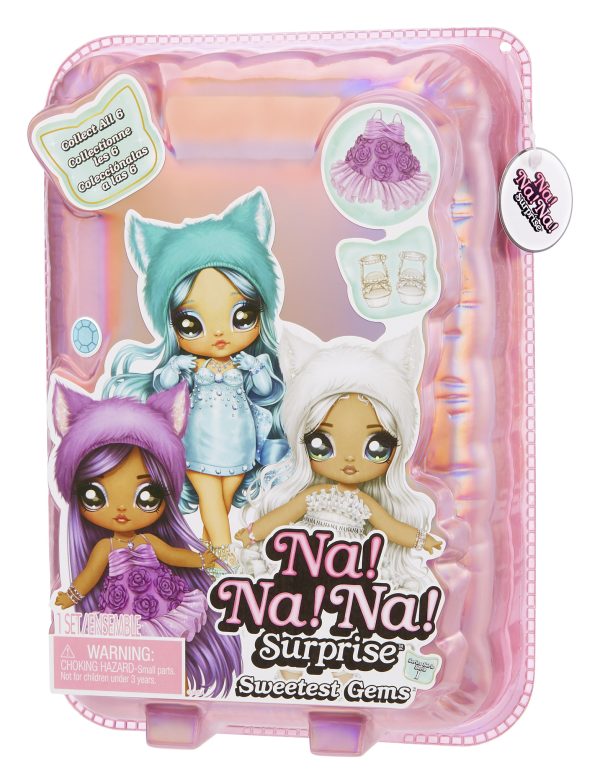 Na! Na! Na! Surprise Sweetest Gems - Marina Tealstone (aquamarijn) - Afbeelding 2
