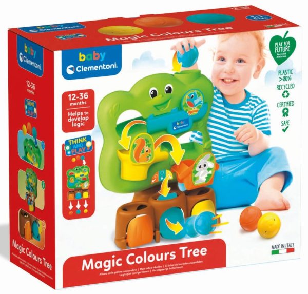 Baby Clementoni - Magic Colours Tree play for future