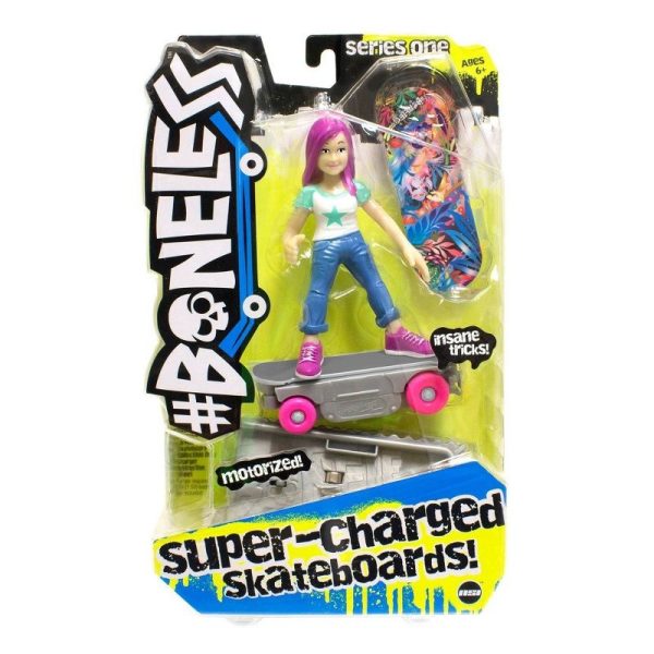 #Boneless - Super-charged Skateboard + Skater (Booker) - Afbeelding 3