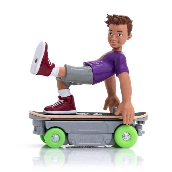 #Boneless - Super-charged Skateboard + Skater (Booker) - Afbeelding 8