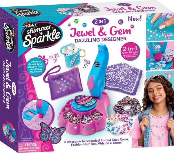 Shimmer 'n Sparkle - 2-in-1 Jewel & Gem Dazzling Designer