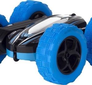 Wonky Stunt Car Double R/C – Side Roll – blauw