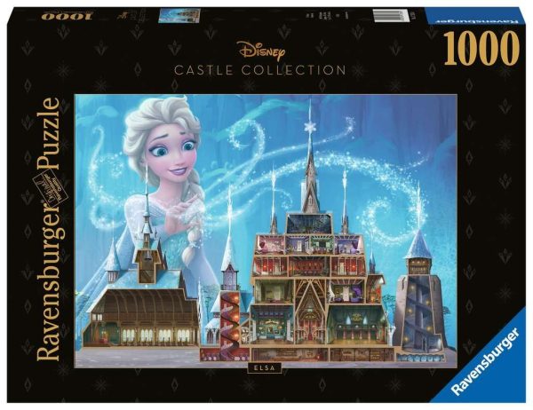 Puzzel (1000stuks) - Disney Castles - Elsa