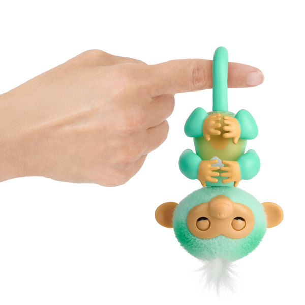 Fingerlings 2.0 Basic - Aapje Sage (turquoise) - Afbeelding 2