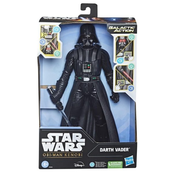 Disney Star Wars Obi-Wan Kenobi - Galactic Action Darth Vader (30cm) - Afbeelding 3