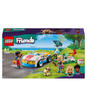 LEGO Friends Elektrische auto en oplaadpunt – 42609