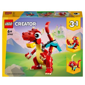 LEGO Creator 3-in-1 Rode draak – 31145