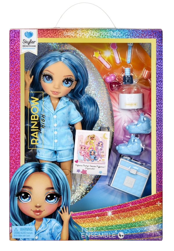 Rainbow High Junior High PJ Party Fashion Doll - Bella Parker (roze)