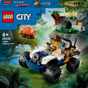 LEGO City Jungleonderzoekers rode panda-missie met terreinwagen – 60424