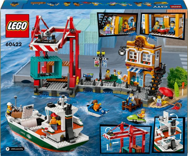 LEGO City Haven met vrachtschip - 60422 - Afbeelding 4