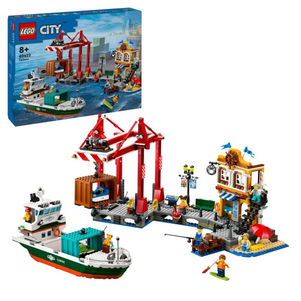 LEGO City Haven met vrachtschip - 60422 - Afbeelding 9