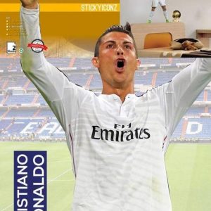 stickers Ronaldo A3