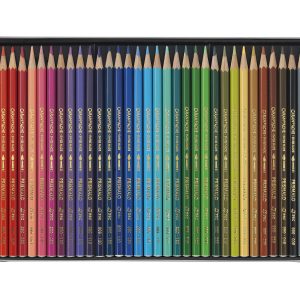 Caran d’Ache Kleurpotlood “Prismalo” Aquarel – 40stuks in metalen doos