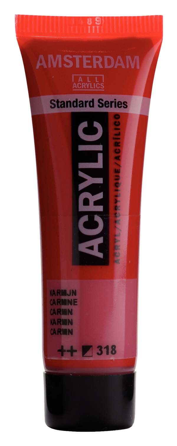 Acrylverf Amsterdam tube 20ml - Karmijn