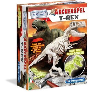 Wetenschap & Spel – Archeospel T-Rex (Glow-in-the-Dark)