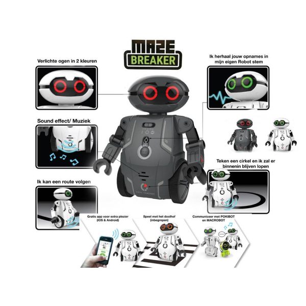 MazeBreaker Robot - zwart - Afbeelding 2