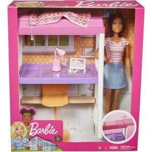 Barbie – Studentenkamer + pop