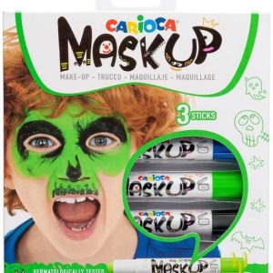 Mask Up schminkstiften “Monster” – 3stuks (groen/blauw/zwart)