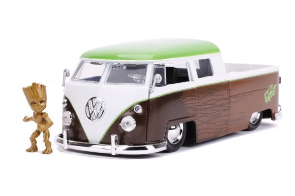 Marvel Guardians of the Galaxy - 1963 VW Bus Pickup Groot (1:24) - Afbeelding 2