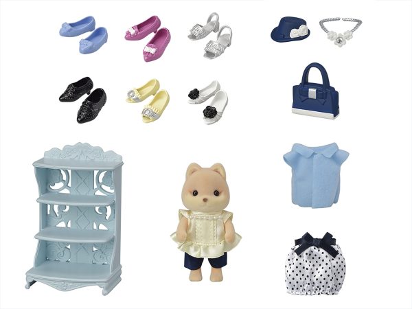 Sylvanian Families - Fashion Speelset Shoe Shop (Karamel Hond) - Afbeelding 2