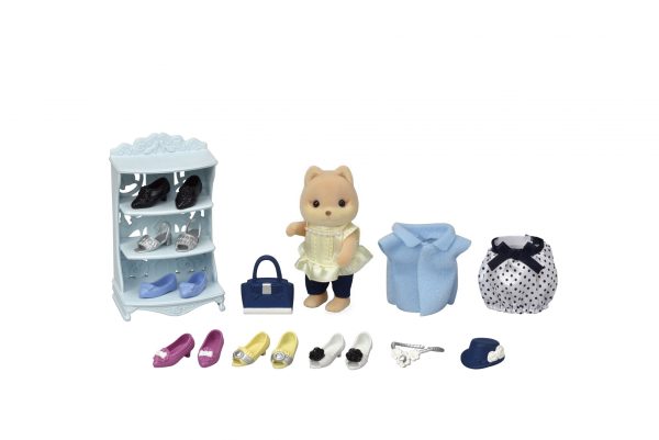 Sylvanian Families - Fashion Speelset Shoe Shop (Karamel Hond) - Afbeelding 3