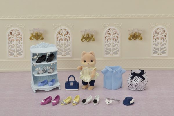 Sylvanian Families - Fashion Speelset Shoe Shop (Karamel Hond) - Afbeelding 4