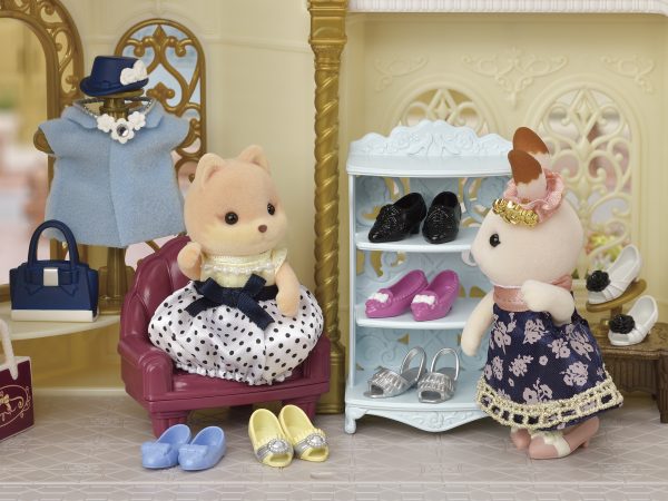 Sylvanian Families - Fashion Speelset Shoe Shop (Karamel Hond) - Afbeelding 6