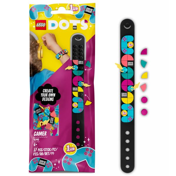 LEGO DOTS Gamer armband met bedeltjes - 41943 - Afbeelding 2