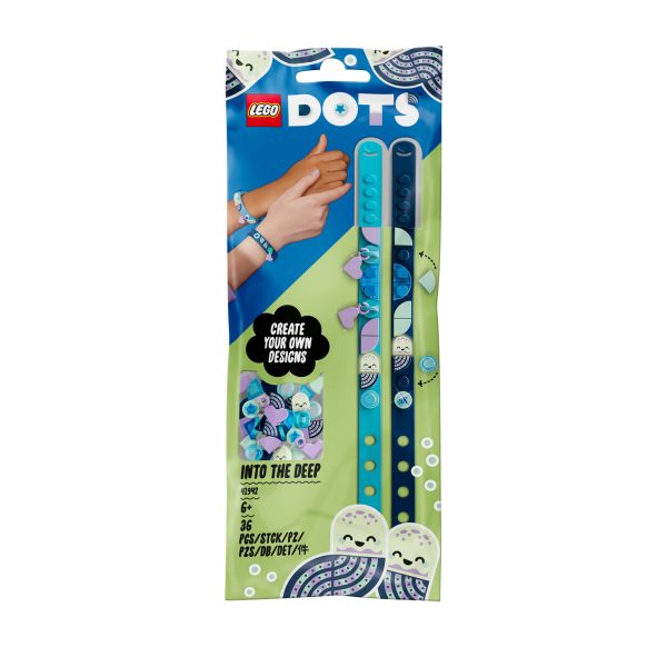 LEGO Dots - Diepzee armbanden met bedeltjes