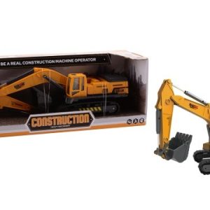 Bouwmachine Graafmachine in open touch doos (32x10x12cm)