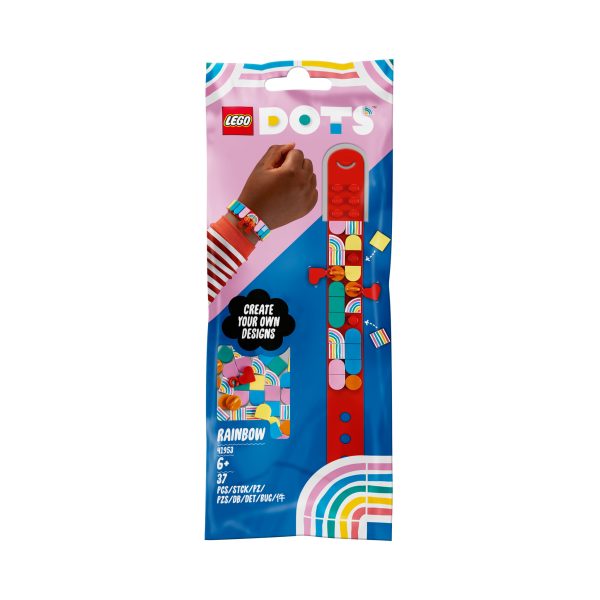 LEGO Dots Regenboog armband met bedeltjes - 41953