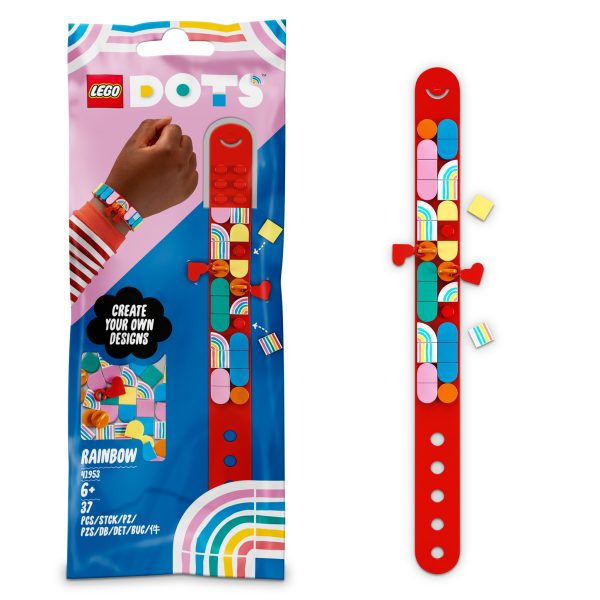 LEGO Dots Regenboog armband met bedeltjes - 41953 - Afbeelding 2