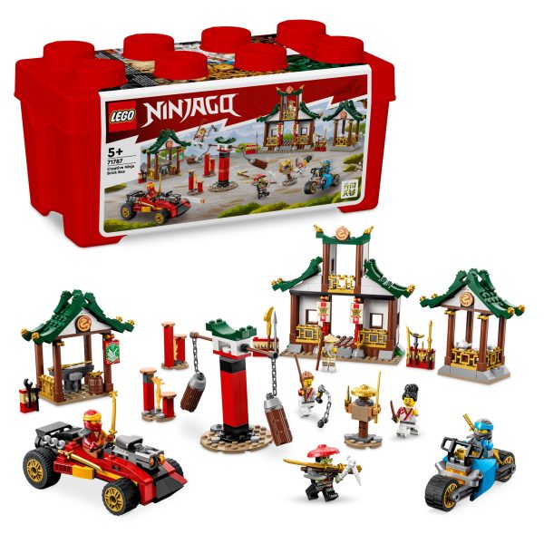 LEGO Ninjago Creatieve Ninja opbergdoos - 71787 - Afbeelding 2