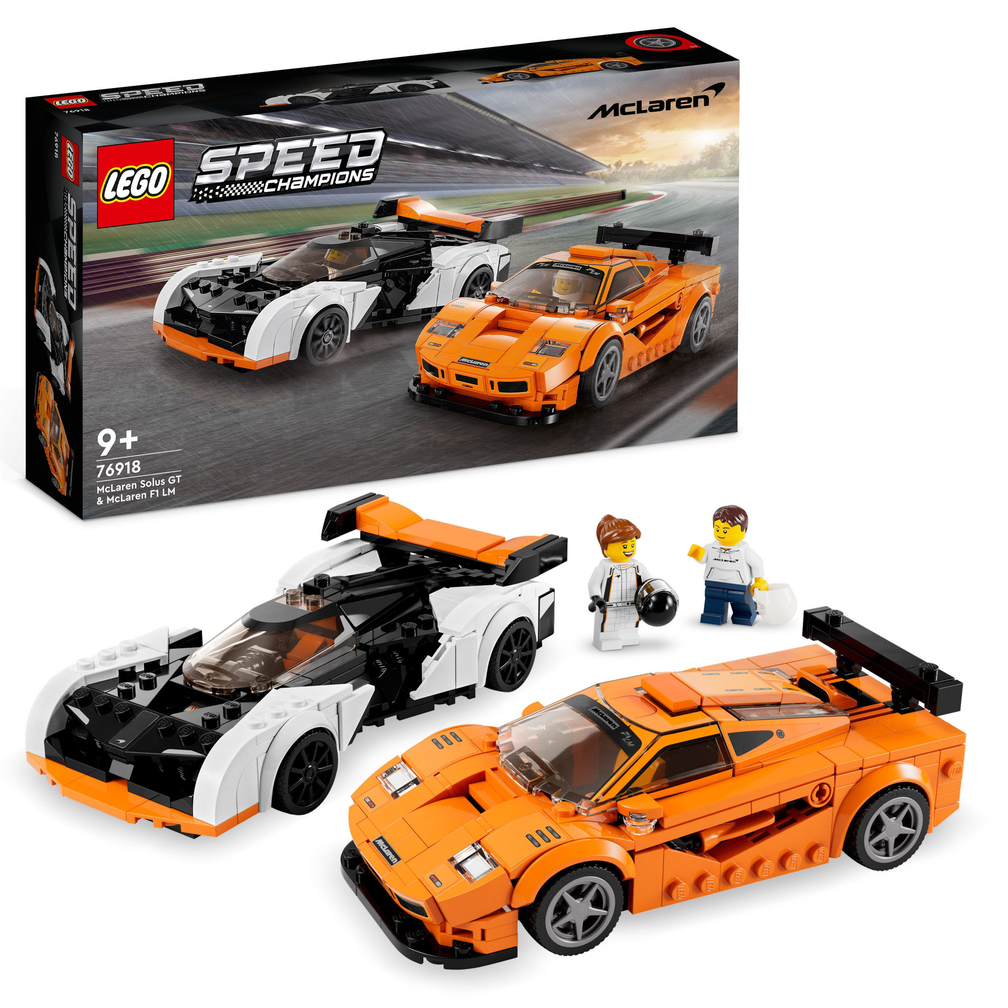 LEGO Speed Champions McLaren Solus GT & McLaren F1 LM - 76918 - Afbeelding 2