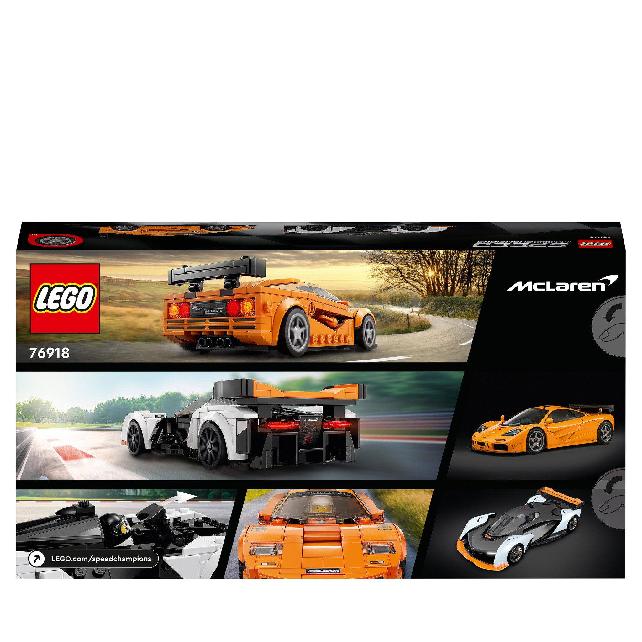 LEGO Speed Champions McLaren Solus GT & McLaren F1 LM - 76918 - Afbeelding 9
