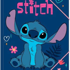 Disney Lilo & Stitch – Elastomap A4 met 3 kleppen