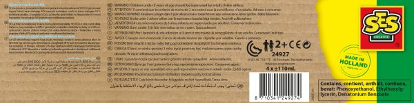 SES Creative Eco vingerverf girly - Afbeelding 2