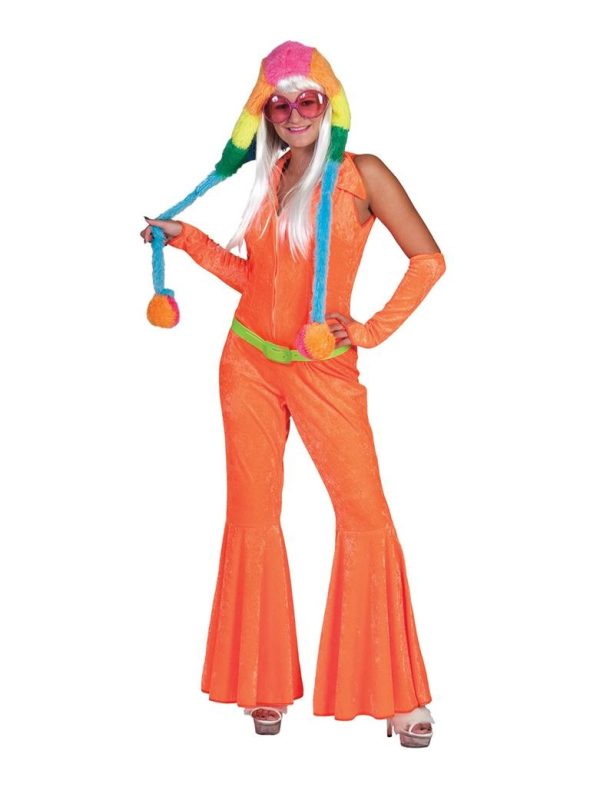 Jumpsuit 44/46 - fluo oranje