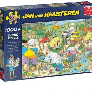 Jan van Haasteren – Kamperen in het bos (1000stuks)