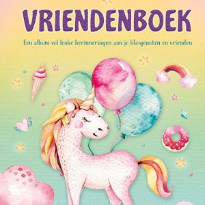 Vriendenboek Eenhoorns – Unicorns