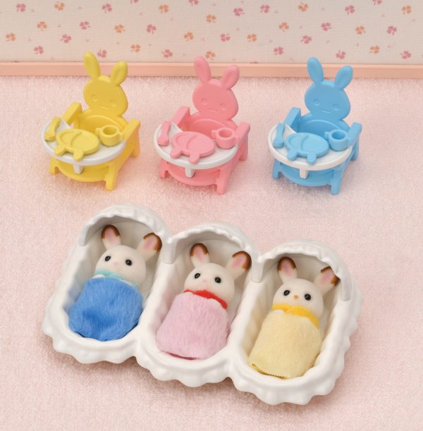 Sylvanian Families - Drieling chocoladekonijn verzorgingsset - Afbeelding 4