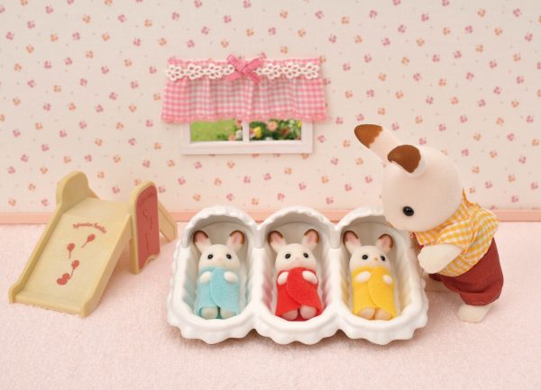 Sylvanian Families - Drieling chocoladekonijn verzorgingsset - Afbeelding 6