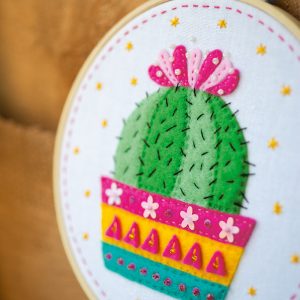 Knutselkit met vilt – Cactus