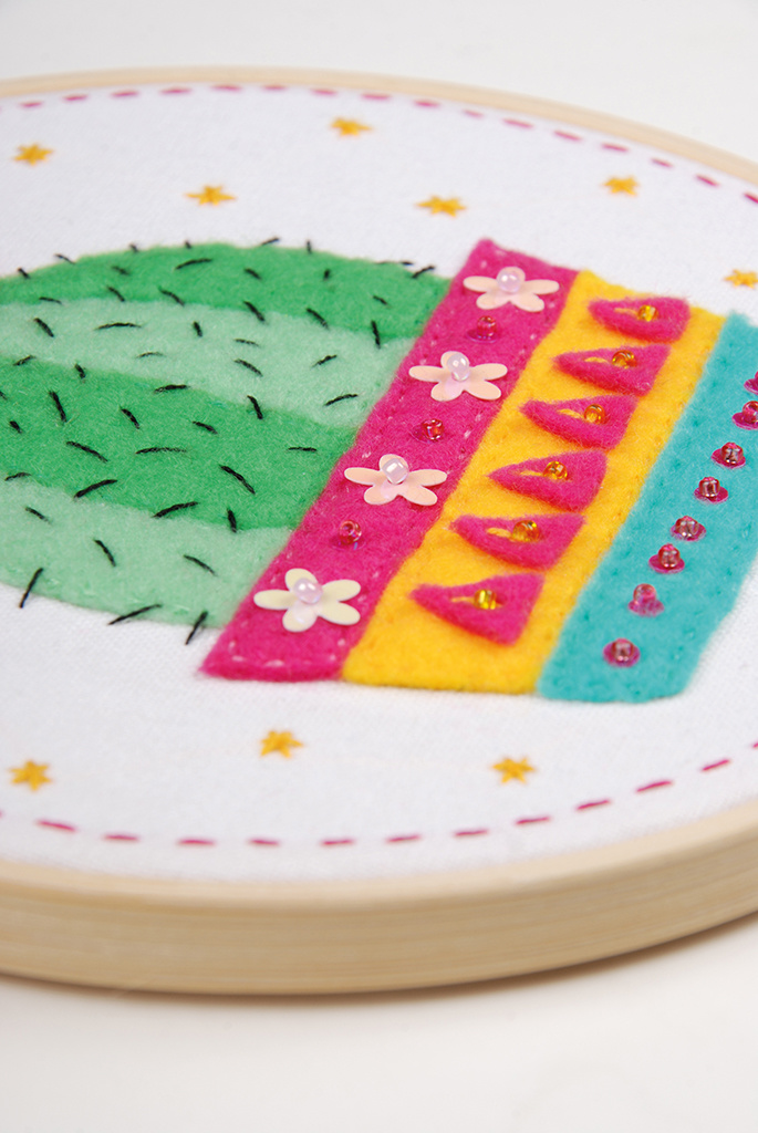 Knutselkit met vilt - Cactus - Afbeelding 3