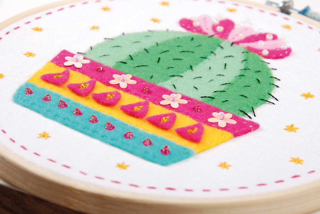 Knutselkit met vilt - Cactus - Afbeelding 4