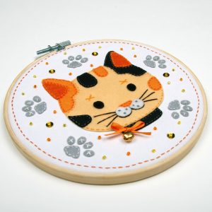 Knutselkit met vilt – Poesje